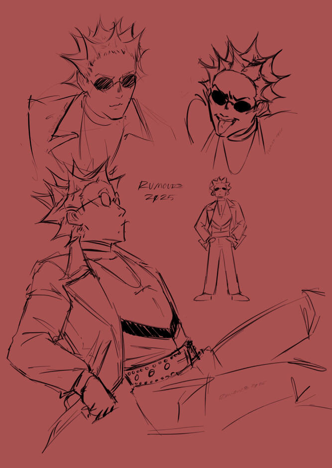 Uncoloured Sketch Page
